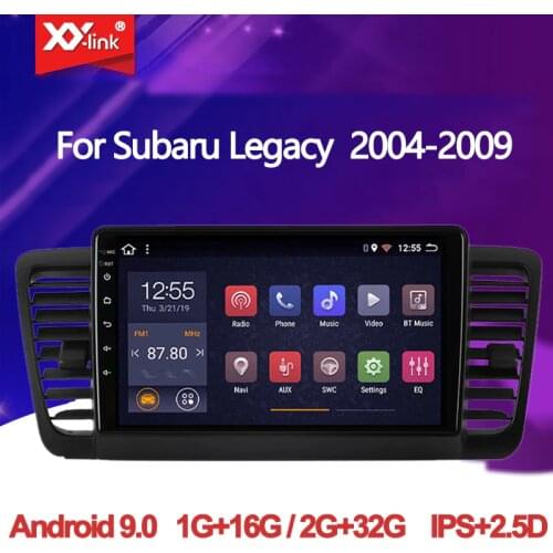 9 inch Android 9.0 car radio gps navigation system FOR Subaru Legacy 2004-2009 multimedia player radio autoradio stereo no 2 din
