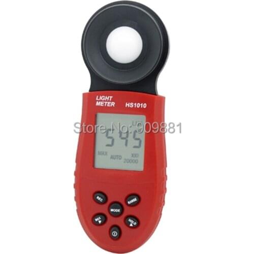 Brand 200,000 Lux Pocket Digital Light Meter LCD Backlight Laser Pointer Lux/FC Measure Tester Resolution:1 Lux/0.1Fc Data Hold