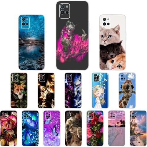 Case For OPPO Realme V11 5G Cover 6.5" Couple Loveing TPU Silicone Phone Cases For Realme V11 V 11 Coque Bumper Phone Bags Funda