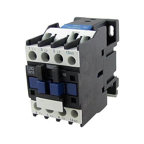 CJX2-1810 690V Ui 32A Ith NO 3 Poles AC Contactor 220V 50/60Hz 18A