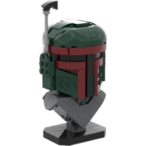 Toys Building Blocks Kid Movie Bust Helmet Statu MOC Building Blocks Assembly Model DIY Brick Sets Childrens Toys