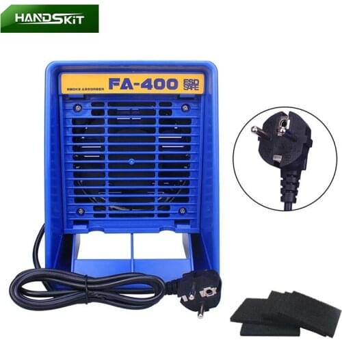 Electric Welding Smoke Absorber Machine ESD Fume Extractor Smoking Instrument 5pcs Activated Carbon Filter Sponge Set