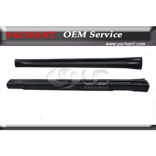 FRP Fiber Glass RZ Style Fiber Glass Side Skirts Fit For 2010-2012 Golf 6 MK6 GT R20