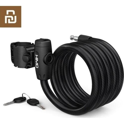 HOT HIMO L150 Portable Folding Cable Lock Youpin Smart Home Kit Electric Bicycle Battery Car Anti-theft Fixed Bicycle Lock