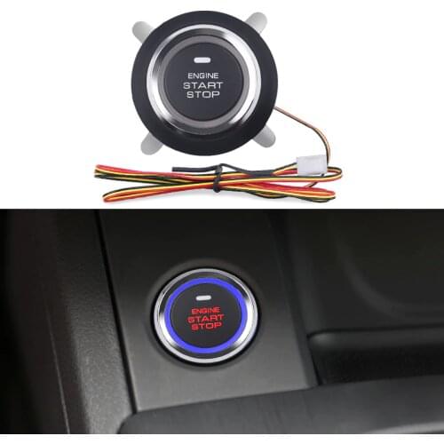 Button Start Stop 12V Car Engine Circuit Board Ignition Starter Engine Starter Switch Work Push For BMW E90