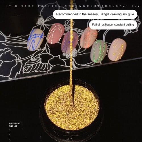 Spider Gel Creative Nail Art Elastic Drawing Glue Painted Glue Lacquer Spider Glue Painting Flower Line Nail Polish Glue TSLM1