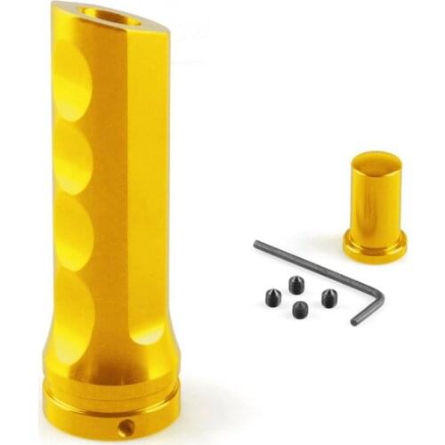 Car Modified Aluminum Alloy Handbrake Cover Anti-Slip Handle Cover