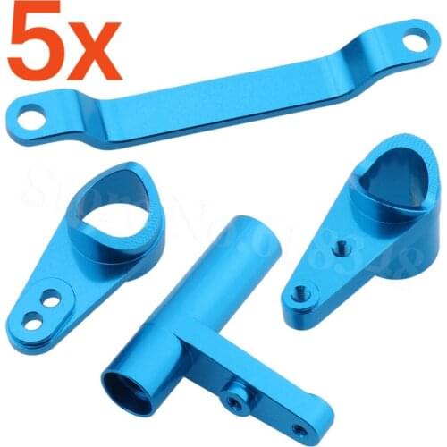 Wholesale 5Sets/Lot HSP 860020 Upgrade Parts Alloy Steering /Saver Complete For RC 1/8 Off Road Monster Truck Nitro Power 94762