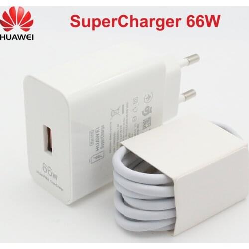 Original Huawei Mate 30 66w SuperCharge EU Power Adapter 6A Type C Cable For Huawei Mate 40 Pro Mate30 40 P40 Pro Nova8 Se P30