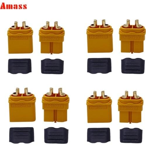 Male Female Bullet Connectors Plugs XT60 For RC Lipo Battery FPV Quadcopter Original Amass XT60 XT60H 20% off