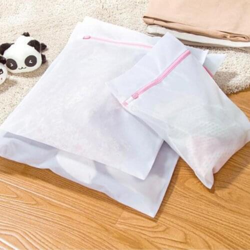 3 Sizes Zippered Mesh Laundry Wash Bags For Delicates Lingerie Socks Underwear 100% Brand New And High Quality Practical Durable