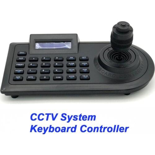 4D CCTV PTZ Controller Keyboard DVR Analog AHD Camera Handle Joystick RS485 Matrix Keyboard Control Video Surveillance System