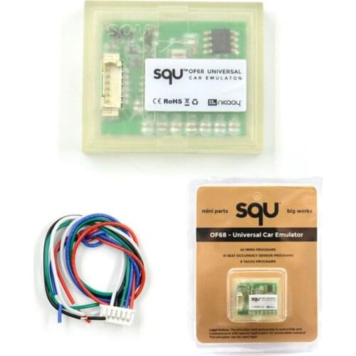 SQU OF68 Universal Car Emulator SQU OF68 Car Emulator Signal Reset Immo Programs Place ESL Diagnostic Seat Occupancy Sensor Tool