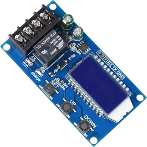 XY-L10A Battery Charge Controller Protection Module Digital Display on Off Relay Charge Controller for 6V 60V Battery
