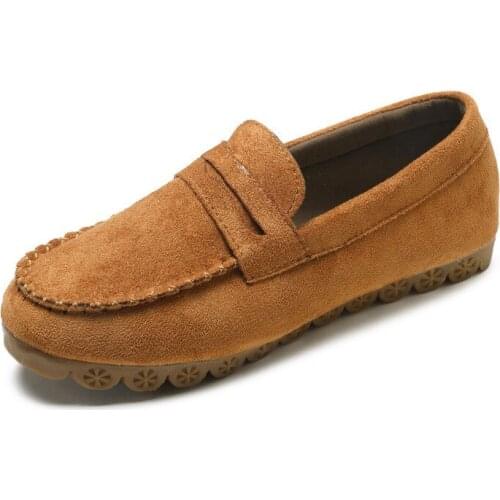 Womens Boots Winter Peas Shoes Flat Beef Tendon Soft Bottom Plus Velvet Cotton Shoes Lazy Mother Shoes