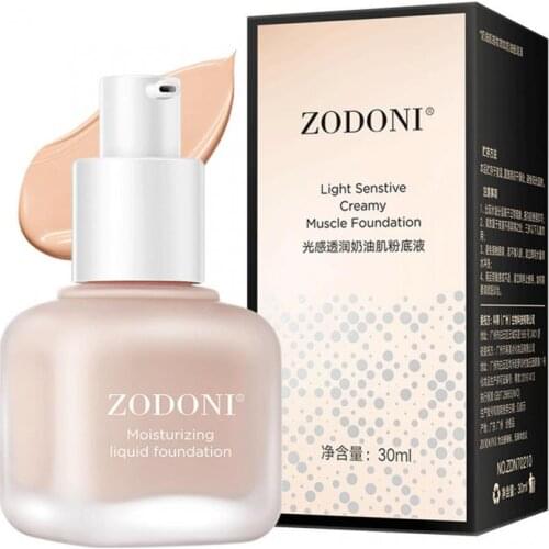 30ml Face Liquid Foundation Full Coverage Concealer Oil-control Long-lasting Moisturizing Isolation Concealer Maquiagem TSLM1