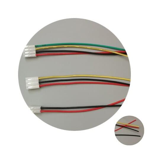 10Pcs 20cm 2P 3P 4P Single CH3.96 Header AWG22 Colorful Wire Cable