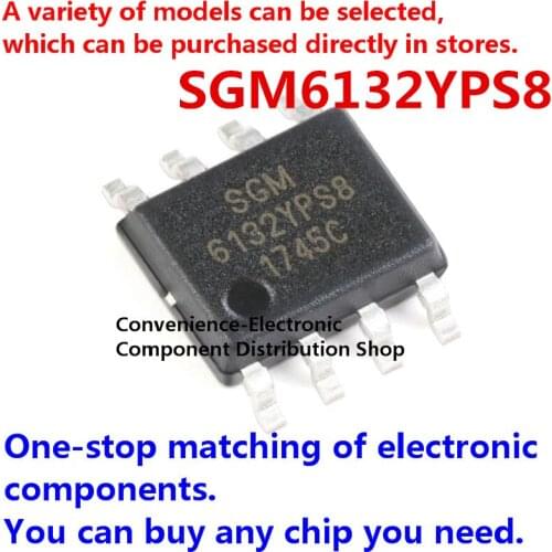 10PCS/PACK SGM6132YPS8G SMD SGM6132YPS8G/TR SOIC-8 1.4MHz DC-DC buck converter