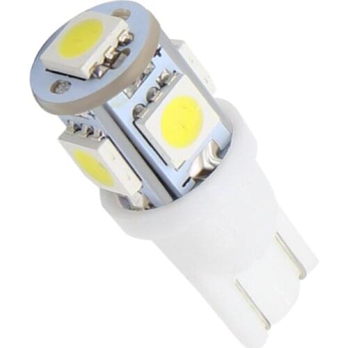 1x T10 Led Car Light W5W 5050 194 168 w5w T10 Led Bulb Auto Wedge Clearance Lamp T10 Wedge Side Bulbs for W5W Car License Light