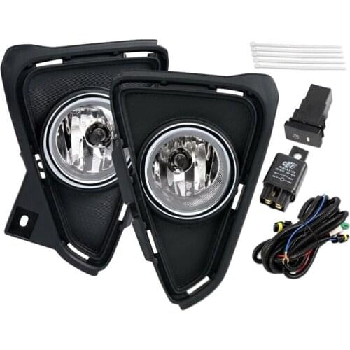 2009 For Toyota For RAV4 transparent bumper fog lamp with H16 bulb