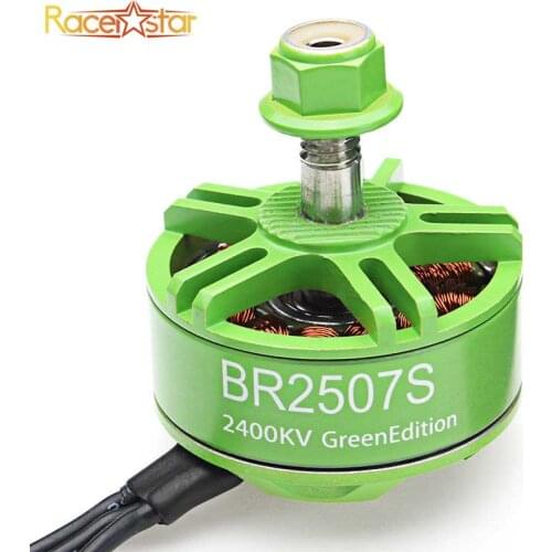 Racerstar 2507 BR2507S Green Edition 1800KV 2400KV 2700KV 3-6S Brushless Motor For RC Models Multicopter Drone Frame Accs