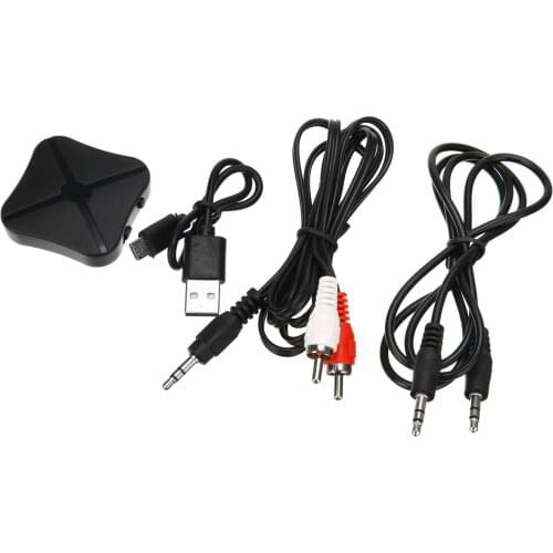For TV PC 2 In 1 bluetooth 4.2 Transmitter Receiver Audio Music Wireless USB Adapter 3.5mm 3.5 AUX Jack With BT4.2 A2DP AVRCP