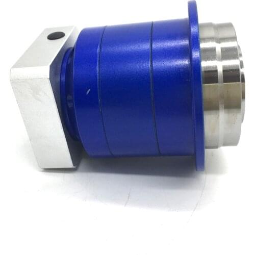 16mm Input Round Flange Output Ratio 25:1 Helical Gear 110Nm Planetary Gearbox Reducer for 750W 90mm Servo Motor Laser Welding