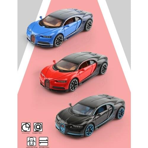 MINIAUTO Collection Model Toys For Children Bugatti Chiron Supersports Simulation Exquisite Diecasts Toy Vehicles 1:32 Alloy Car