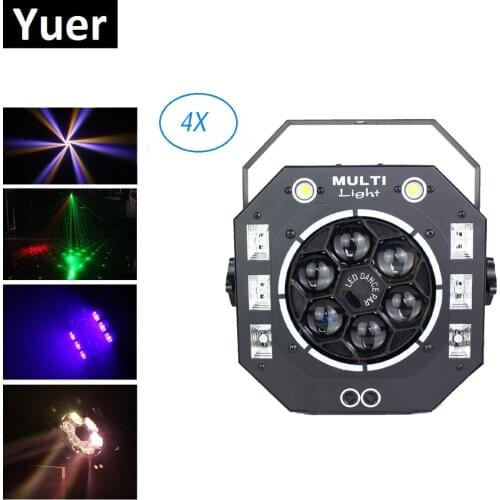 Laser Projector LED Party Light Beam UV Strobe Light DMX512 Control Dj For Disco Light Dj Stage Lighting Effect Laser Beam Light