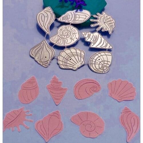 Conch Metal Cutting Dies for DIY Scrapbooking Album Paper Cards Decorative Crafts Embossing Die Cuts
