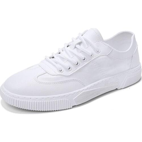 Mens Summer 2019 New Tide Shoes Breathable Korean Version Of The Trend Of Casual Mens Summer Wild White Shoes