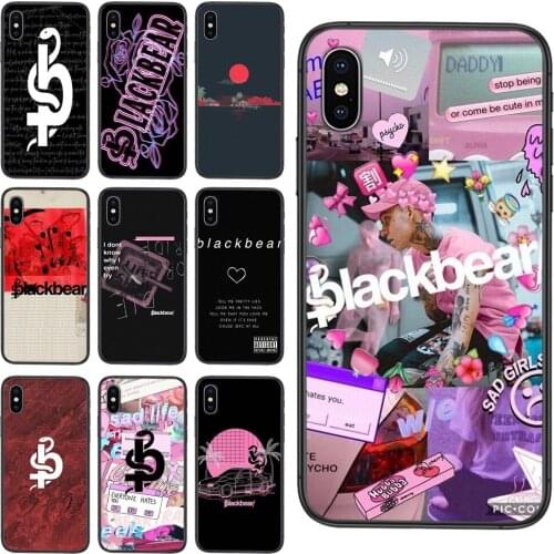 Soft Phone Bags Clear Blackbear Album For Galaxy Note 10 Lite 9 8 20 Pro A7 A8 2018 A10 M31 M51 A10S A11