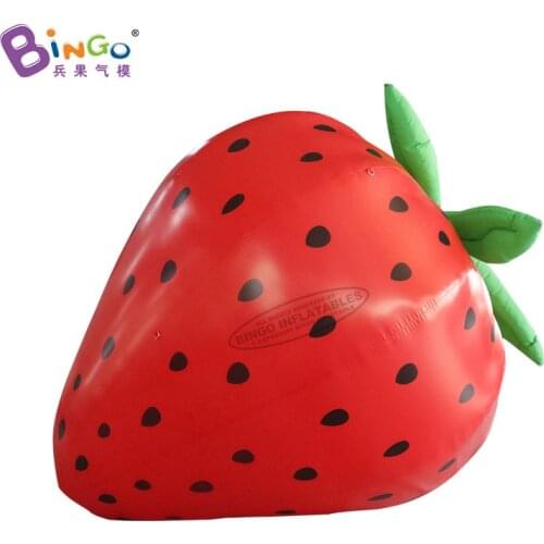 Customized 2.5 Meters Inflatable Strawberry Air Blown Fruit Balloon for Party Event Decoration Toys