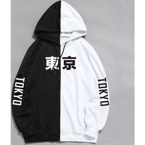 2019 Summer New Arrival Cool Tokyo City Printing Harajuku Pullover Hoodies Hip Hop Thin Sweatshirt Hoodie Sudadera Hombre