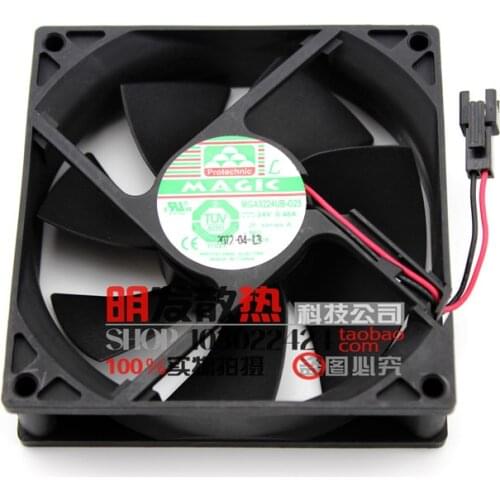 New original MGA9224UR-O25 24V 0.48A 9CM 9025 2-wire cooling fan