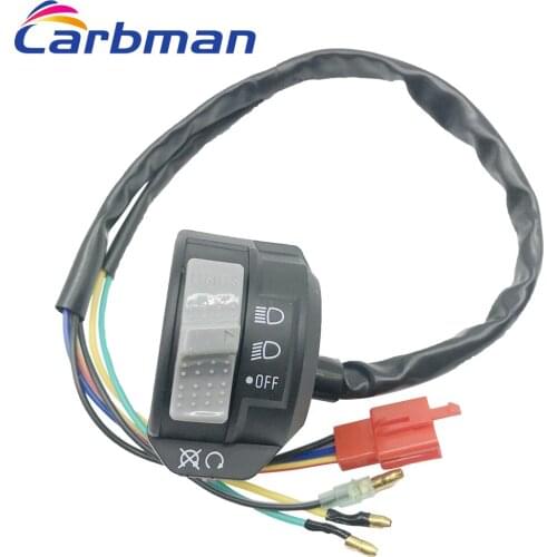 Carbman New Blaster Kill Switch For Yamaha Head Light switch On Off YFS 200 1988-2002