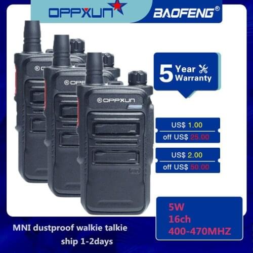 OPPXUN OPX-M2 original mini walkie-talkie, for police use remote portable ham radio station DMRCb radio two-way car