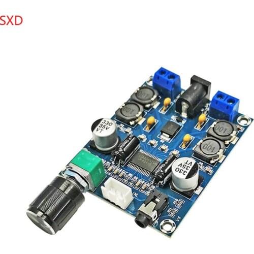 5pcs TPA3118D2 digital power amplifier board dual channel 2*45W high power audio amplifier board HD DC24V