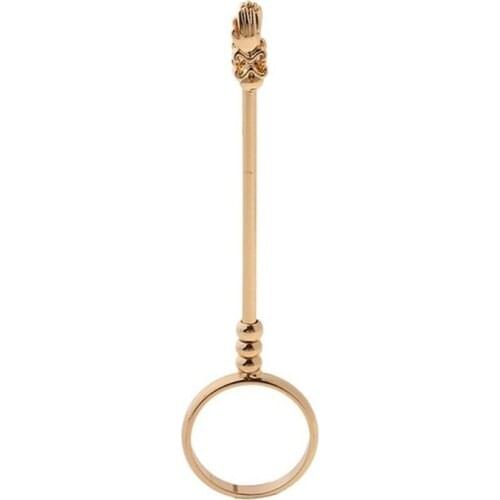 Portable Adjustable Cigarettes Holder for Outdoor Smoking Accessories Metal Ring Holder