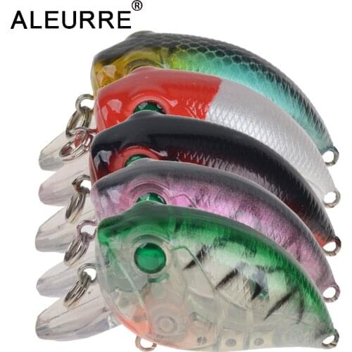 Peche Crank Fishing Lures Wobblers Crankbaits Artificial Plastic Hard Baits for Carp Fishing With BKB Hooks Pesca Isca 45mm 8g