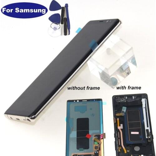 Super AMOLED For SAMSUNG Galaxy NOTE8 LCD N950 N950F Display Touch Screen