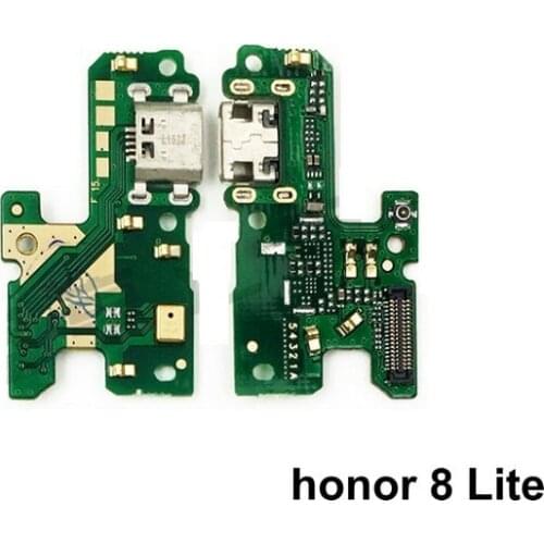 QiAN SiMAi New For Huawei Honor 8 lite USB Charging Port Board Charger Dock Connector Flex With Mic Microphone