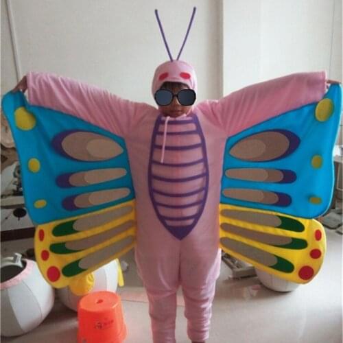 2019 New Halloween Carnival Butterfly Mascot Costume Birthday Party Adult Fancy Dress Apparel Cartoon Character Birthday Clothes