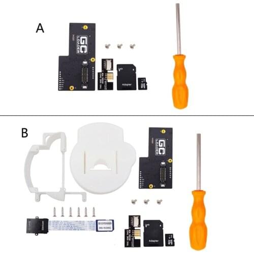 3d Printing Loader Set Expansion Adapter For -Game-cube GC Loader SD Card Installation Kit 3D Printed