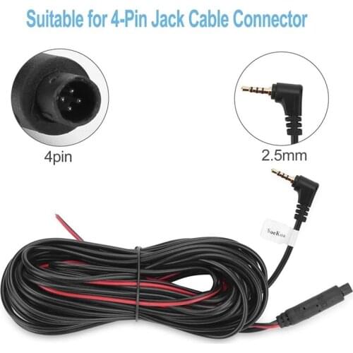 4 Pin Car Rear View Camera AHD 1080P Backup Reverse Camera Auto Parking Monitor Waterproof