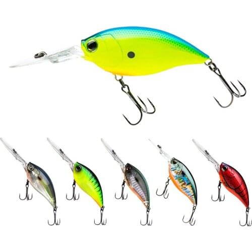 70MM/75MM Crankbaits Fishing Lure Artificial Bait Wobbler Fishing Float 3D Fish Eyes Fishing Accessories Sea Hard Fishing Lures