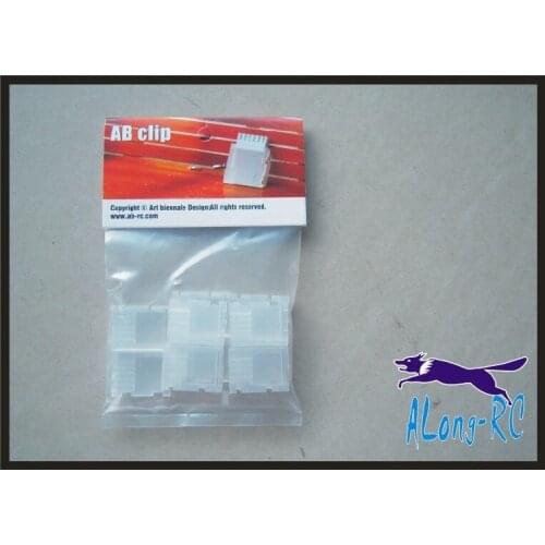 FREE SHIPPING 10pcs (2BAG) AB CLIP for LIPO 2S 3S 4S li-po battery airplane hobby plane /RC model/airplane