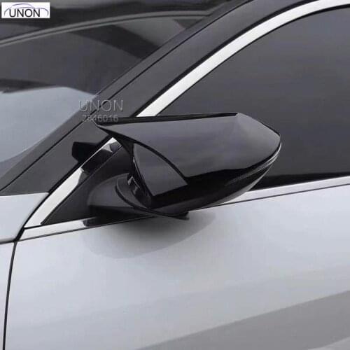 For Hyundai Elantra 2021 Mirror Modified Horn Rearview Mirror Shell Cover