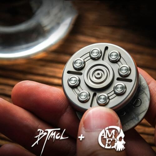 Four-Phase Multi-Play Sound Coin Leisure Entertainment Hand Twist Gyro Adult EDC Button Antistress Toy Fidget Toy Funny Gift