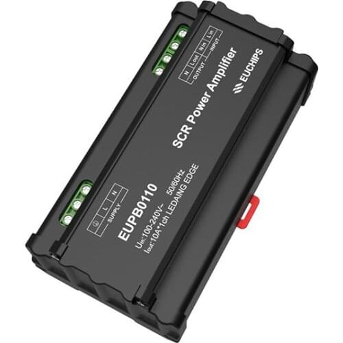 EUPB0110 SCR Power Amplifier;100-240VAC 1/10A channel triac amplifier power